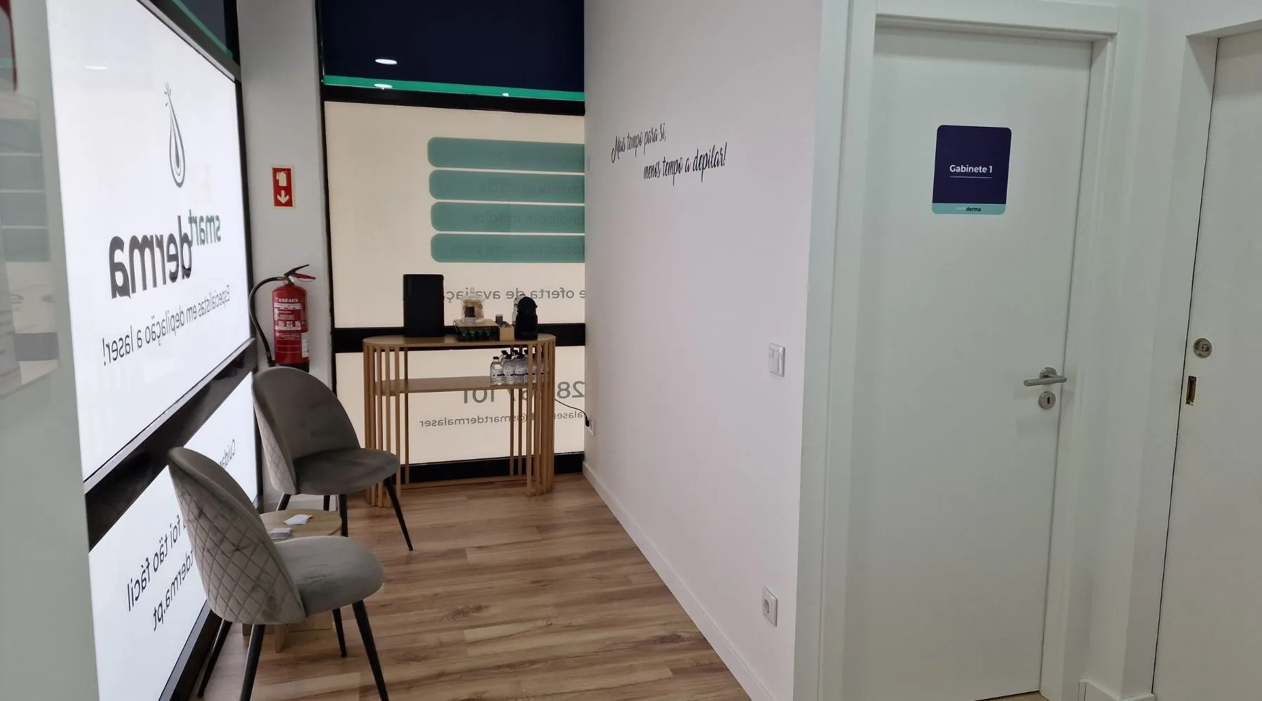 Espa&ccedil;o interior da Smart Derma